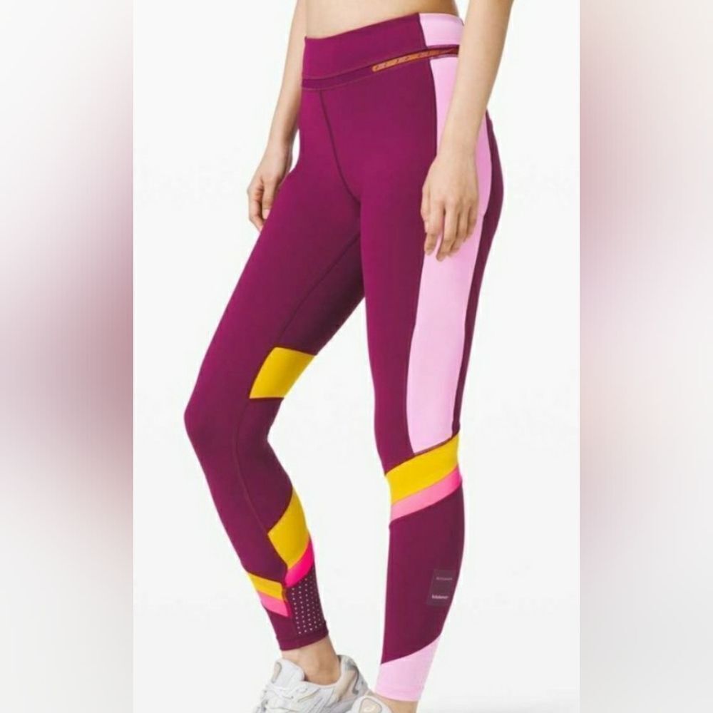 Lululemon x Roksanda Break New Ground Legging Size 6 Marvel / Honeycomb / Candy